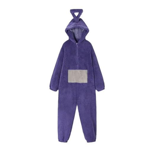 Cutecool MdybF Pigiama Donna Jumpsuit Costume Onesie Teletubbies Viola
