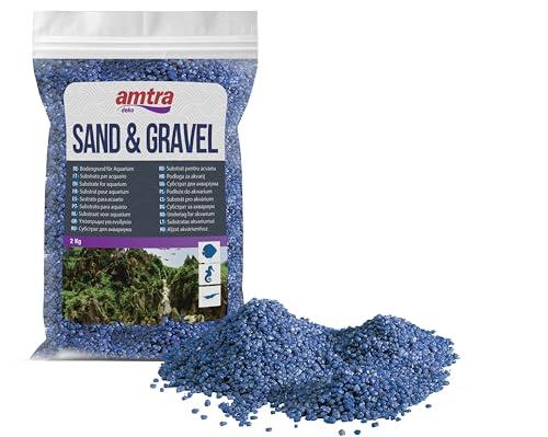 Amtra Quarzo Ceramizzato Blu - Sabbia per acquari 2KG