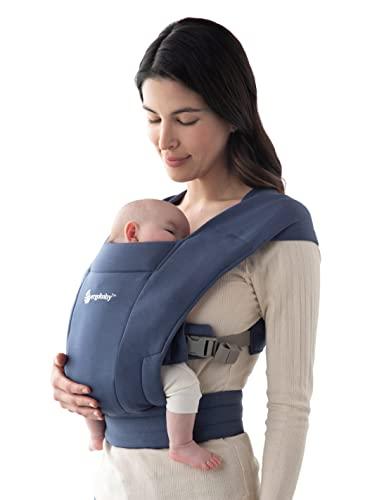 Ergobaby Embrace Marsupio Neonati Ergonomico Soft Navy