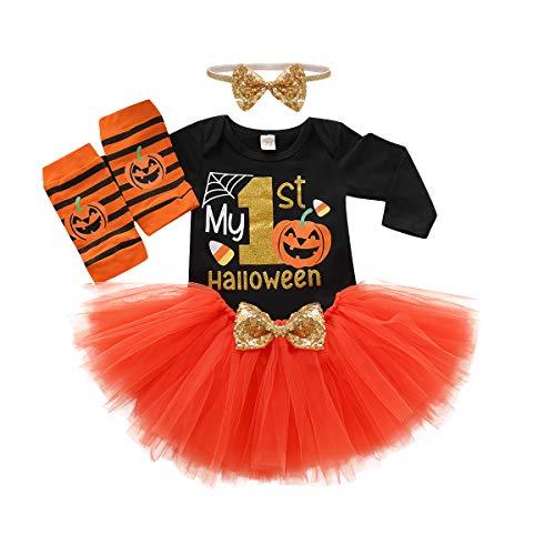 DaceStar Costume Halloween Neonata Zucca