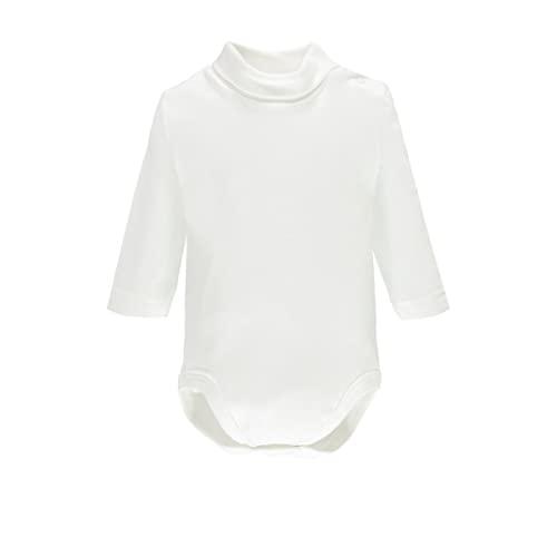 Ellepi Body Lupetto Manica Lunga Caldo Cotone Neonato Bianco