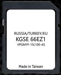 Scheda SD Navigazione GPS Europa-Turchia-Russia 2024 per Mazda Connect (KGSE66EZ1) - Database Q2.2022