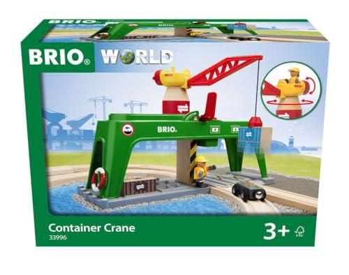 BRIO World - Gru per Container, Gru e Veicoli 33996