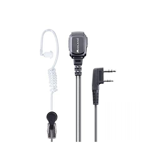 Midland MA31-LK PRO Microfono con auricolare pneumatico presa 2 pin Kenwood