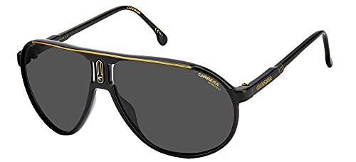 Carrera Champion65/N Occhiali da Sole Neri Unisex-Adulto