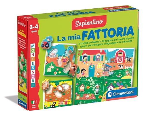 Clementoni Sapientino Montessori - La mia Fattoria - Gioco Montessori 2 Anni