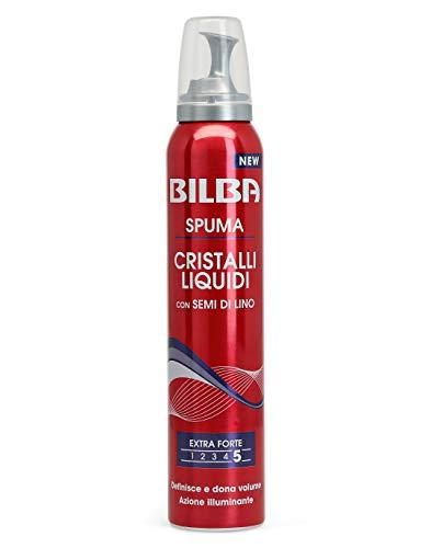 Bilba Spuma Cristalli Liquidi con Semi di Lino Extra Forte - 200 ml