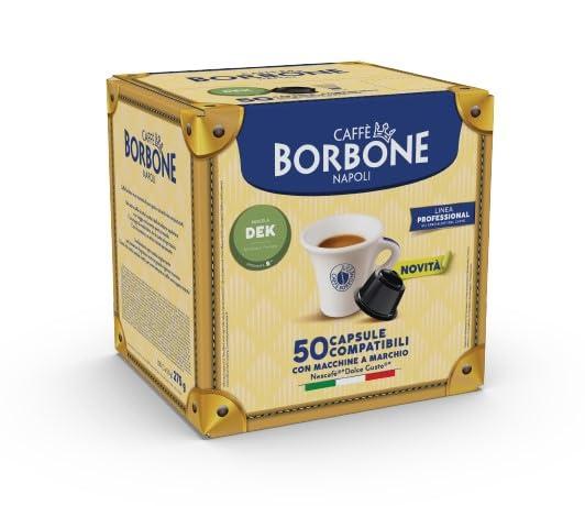 100 Capsule Caffè Borbone Miscela DEK Decaffeinato Compatibili Dolce Gusto