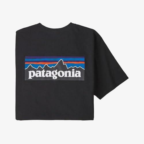 Patagonia M's P-6 Logo Responsibili-Tee - T-Shirt Uomo - Black