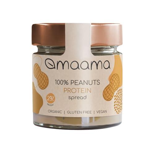 MAAMA Crema Spalmabile 100% Arachidi Proteica Bio Vegan Senza Glutine 175g