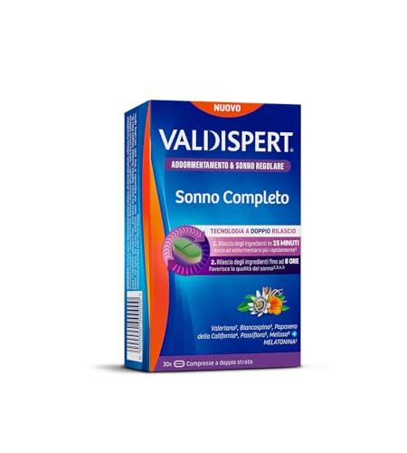 Valdispert Sonno Completo, Integratore per un Sonno Riposante