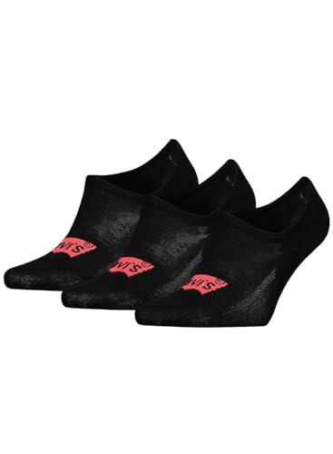 Levi's Footie, Calzini Unisex - Adulto, Sostenibile Nero, 39-42