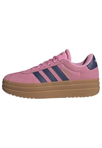 Adidas VL Court Bold Shoes - Scarpe Donna Bliss Pink/Dark Blue/Gold Metallic