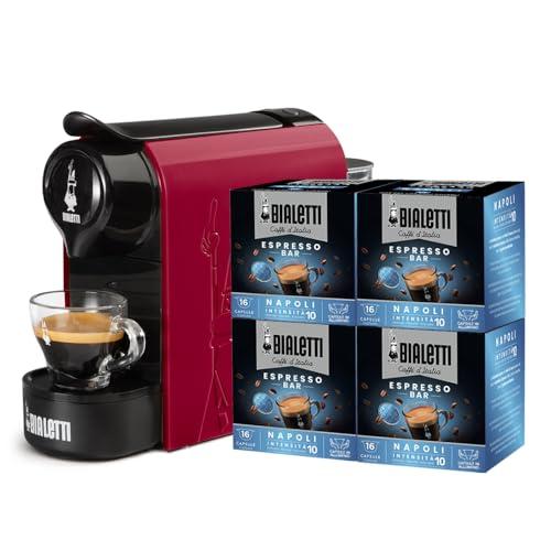 Bialetti Gioia Rossa - Macchina da Caffè Espresso a Capsule