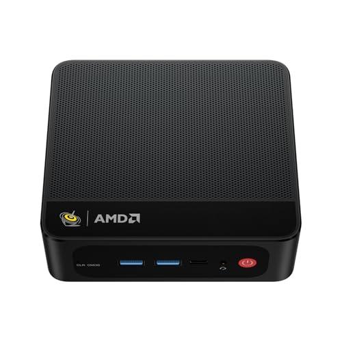 Beelink SER5 Mini PC, AMD Ryzen 5 5500U (6C/12T, fino a 4,0GHz) 32GB DDR4 RAM 500GB NVMe SSD Mini Desktop Computer 4K 60Hz Triplo display, WiFi6/BT5.4/HDMI/DP/USB3.2