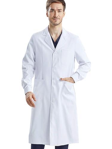 QICEDER Camice da Laboratorio Unisex