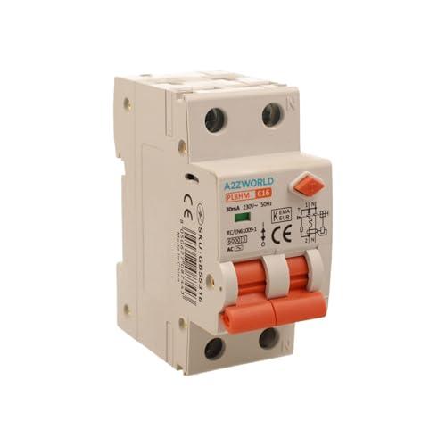 Interruttore Magnetotermico Differenziale 30mA 16A C16 - A2ZWORLD