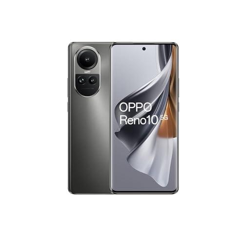 OPPO Reno10 Grigio (CPH2531) - Smartphone 5G con Display AMOLED 3D FHD+ e Ampia Memoria