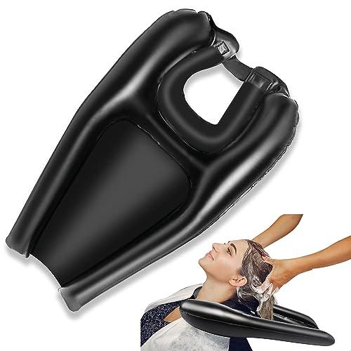 Wery Shop Lavatesta Portatile Professionale - Lavacapelli da Viaggio Pieghevole