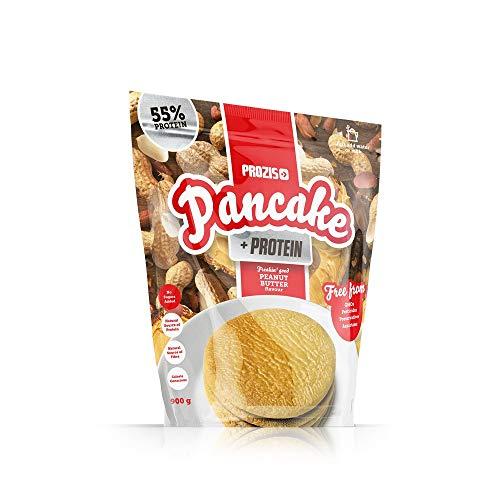 Prozis Pancake + Protein - Pancake di Avena con Proteina, 900 g, Burro di Arachidi