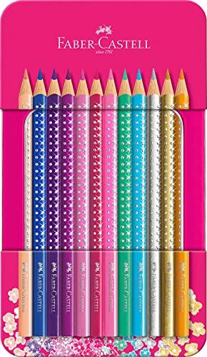 Faber-Castell Matite Colorate Sparkle Set da 12