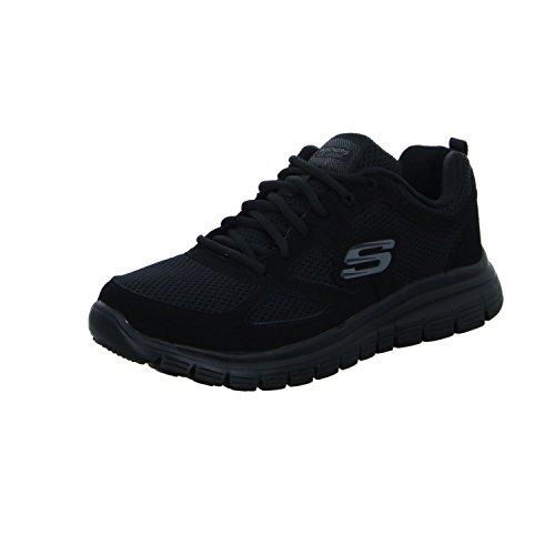 Skechers Burns - Agoura Uomo - Scarpe da Ginnastica Nere