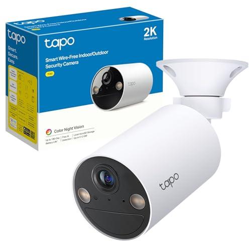 Tapo Telecamera con batteria ricaricabile 2K