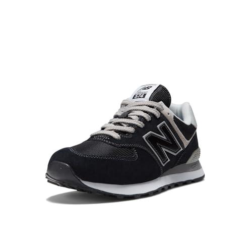 New Balance NB 574, Sneakers Uomo, Nero Black Evb, 42 EU