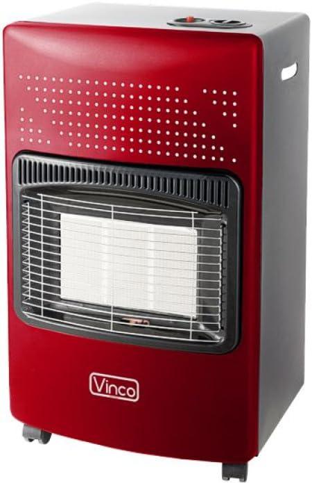 Stufa a Gas Vinco GPL Propano Butano 4.2kW Bordeaux