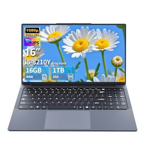 PC Portatile 16 Pollici Core i5, 16GB RAM, 1TB SSD, Win11, Full HD