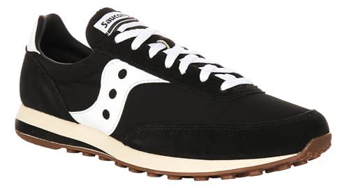 Saucony Trainer 80 - Scarpe da Ginnastica Unisex-Adulto Nero/Bianco