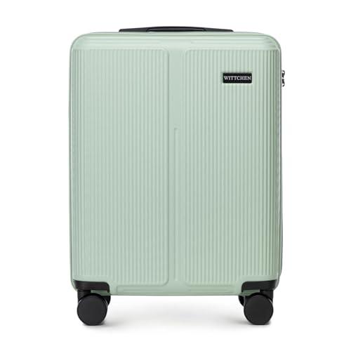 WITTCHEN Stripes Line Valigia da cabina verde menta