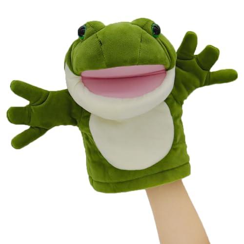Rana di Peluche Burattino a Mano Lilizzhoumax