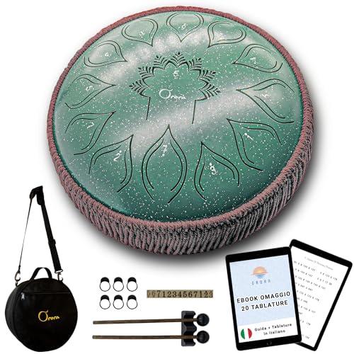 ORORA Handpan Steel Tongue drum 13 note