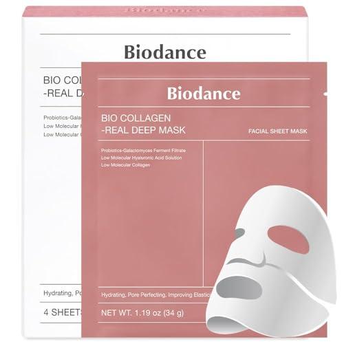 Biodance Bio Collagen Maschera Viso Profonda Idratante e Rassodante - 4 Fogli