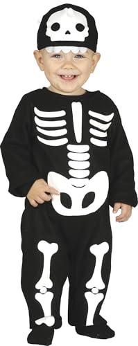Guirca Costume Tutina Scheletro Bimbo 12-24 Mesi