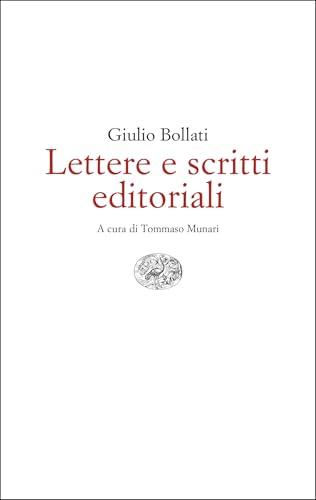 Lettere e scritti editoriali