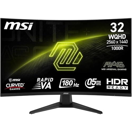 MSI MAG 325CQF Monitor Gaming Curvo 32