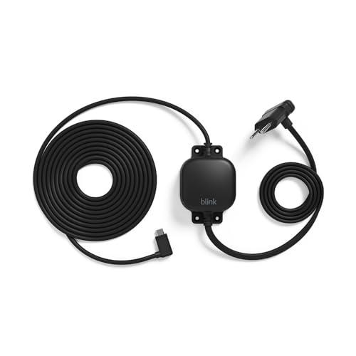 Alimentatore di corrente Blink resistente alle intemperie per Blink Mini 2 | 4 metri | Nero