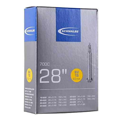 Schwalbe 1/16 60 Mm, SV15 Unisex Adulto, Nero, 28 Pollici