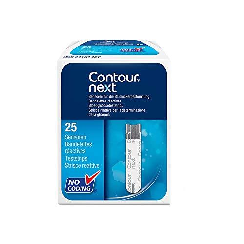 Bayer Contour Next - 25 sensori di test (25 pezzi)