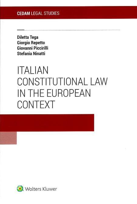 Italian Constitutional Law in the European Context