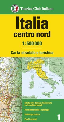 Italia Centro Nord 1:500.000 - Carta Stradale e Turistica