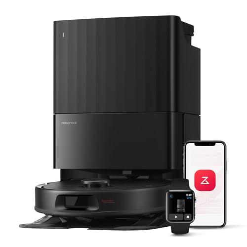 Roborock QV35A Robot Aspirapolvere Lavapavimenti con Stazione Multifunzione