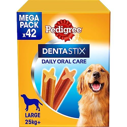 Pedigree Dentastix Large: Snack per l'Igiene Orale Quotidiana del Tuo Cane (+25kg)