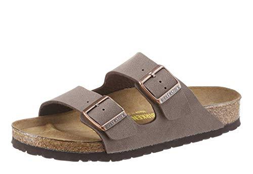 Sandali Birkenstock Arizona BF in Birkibuc Marrone