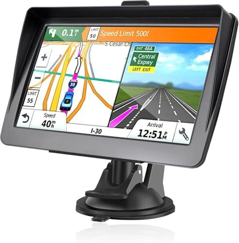 Navigatore GPS 7 Pollici Auto Camion Camper 2025 - Mappe Europa Aggiornate