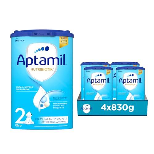 Aptamil 2 Latte di Proseguimento in Polvere - 3320g (4x830g)