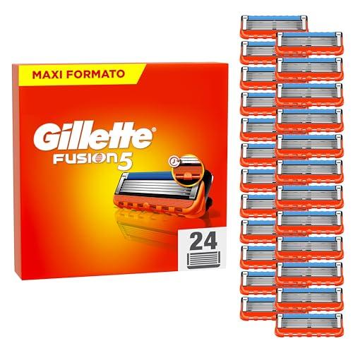Gillette Fusion5: 24 Lamette di Ricambio per una Rasatura Impeccabile