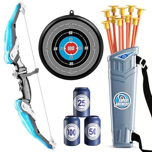 Detontek Set Arco e Frecce Blu per Bambini: Divertimento e Sport in Sicurezza